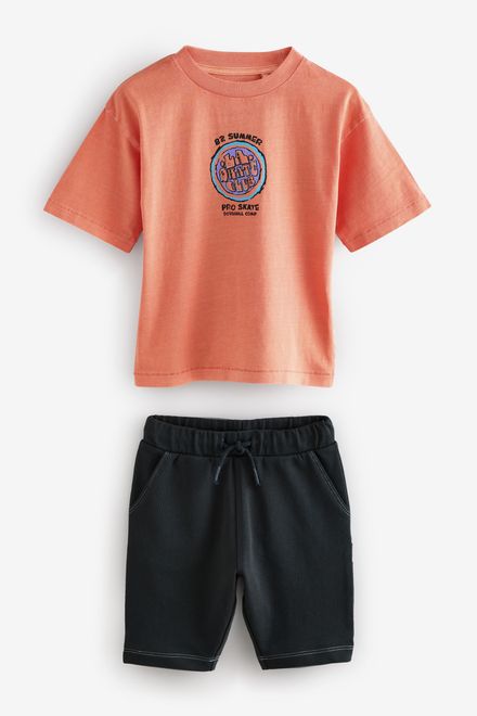 Next / Комплект футболка и шорты трикотажные для мальчика