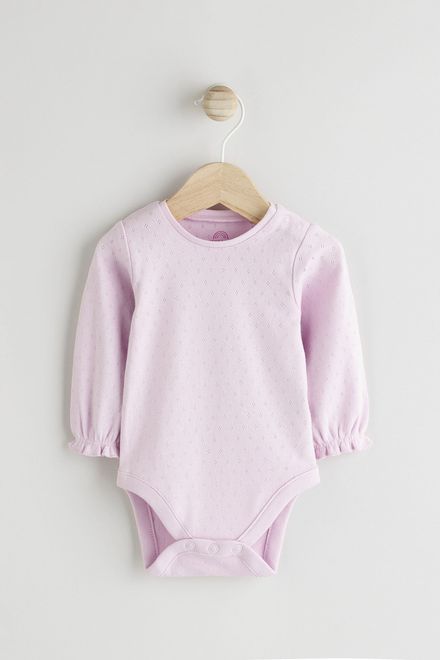 Next / Комплект полукомбинезон и боди для девочки - фото 3