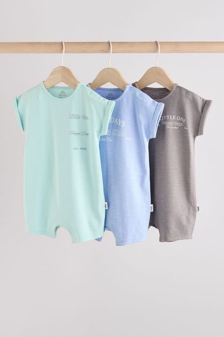 Next / Ромпер, 3 шт. для мальчика