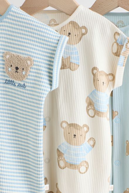 Next / Ромпер, 3 шт. для мальчика - фото 7