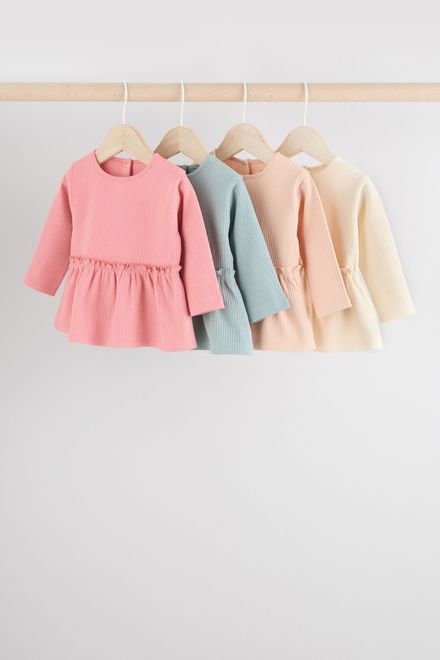 Next / Лонгслив, 4 шт. для девочки