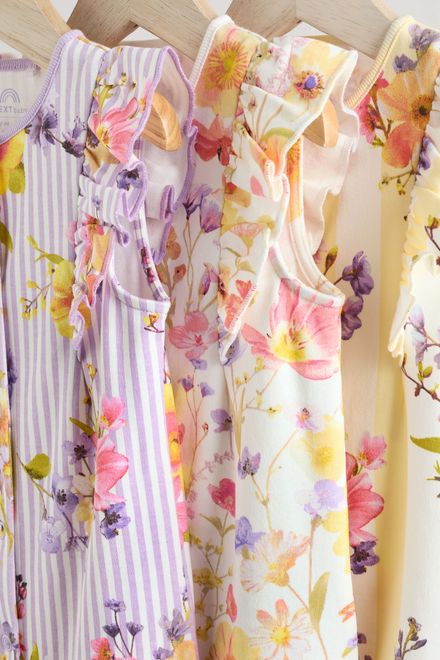 Next / Ромпер, 3 шт. для девочки