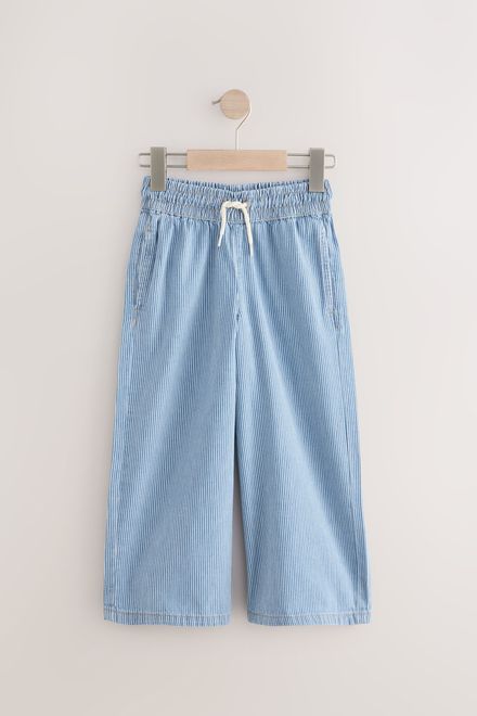 Next / Джинсы палаццо для девочки - фото 4