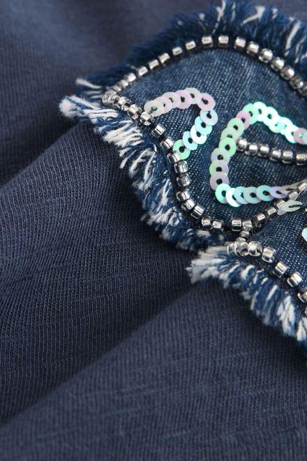 Next / Футболка с пайетками для девочки - фото 7