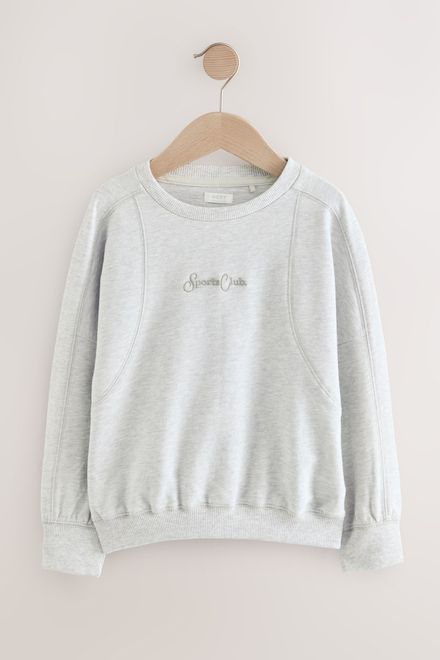 Next / Свитшот с вышивкой для девочки