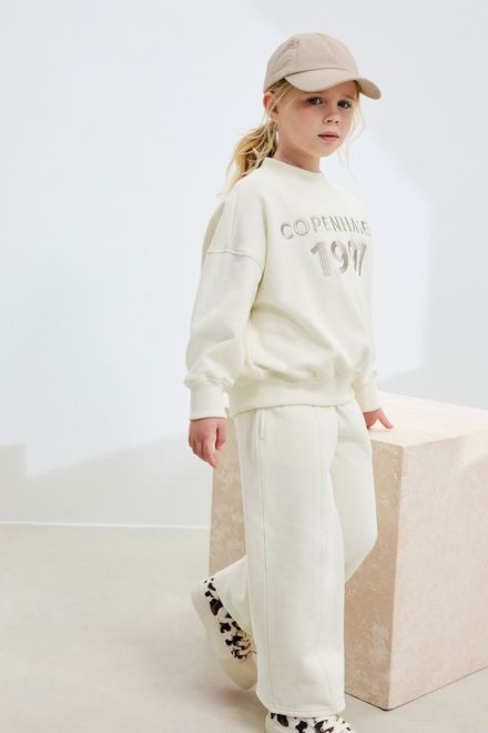 Next / Комплект свитшот и брюки wide leg для девочки - фото 4