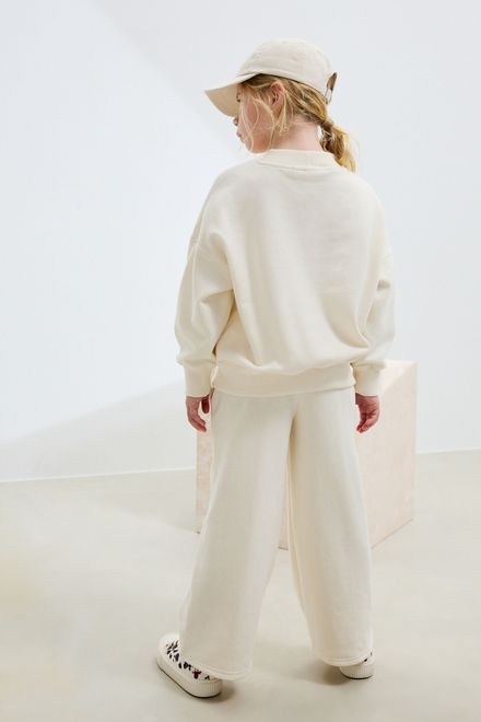 Next / Комплект свитшот и брюки wide leg для девочки - фото 5