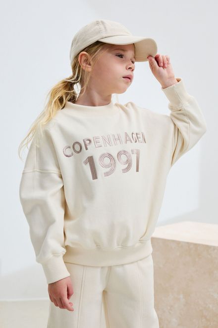 Next / Комплект свитшот и брюки wide leg для девочки - фото 6