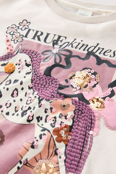 Next / Свитшот с принтом для девочки