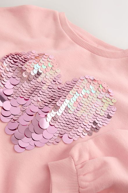 Next / Свитшот с пайетками для девочки