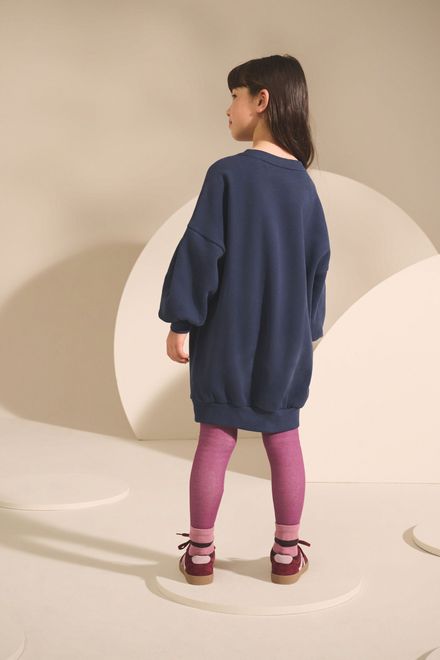 Next / Платье свитшот с пайетками для девочки - фото 2