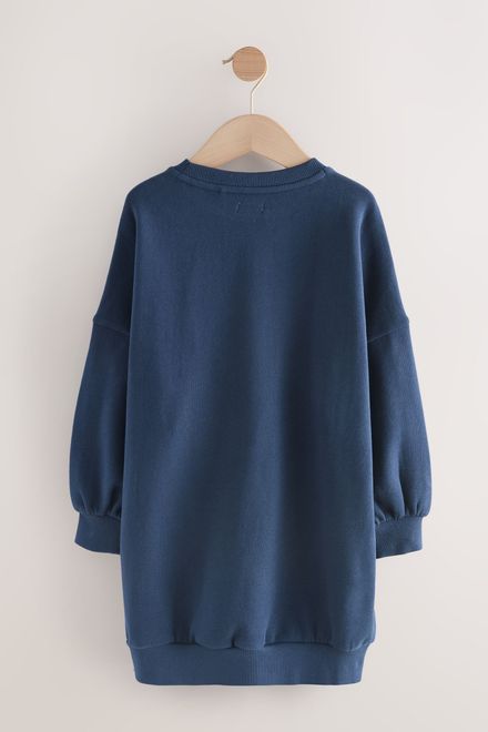 Next / Платье свитшот с пайетками для девочки - фото 6