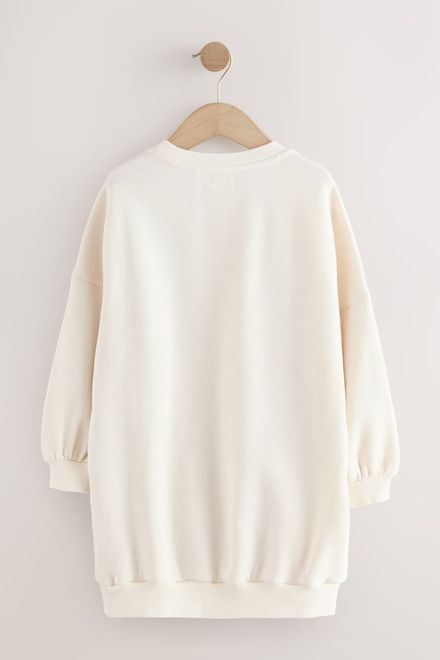 Next / Платье свитшот с пайетками для девочки - фото 6