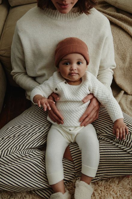 Next / Комплект джемпер вязаный и брюки унисекс - фото 2