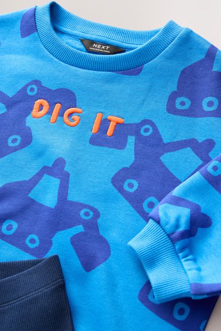 Next / Комплект свитшот и легинсы для мальчика - фото 7