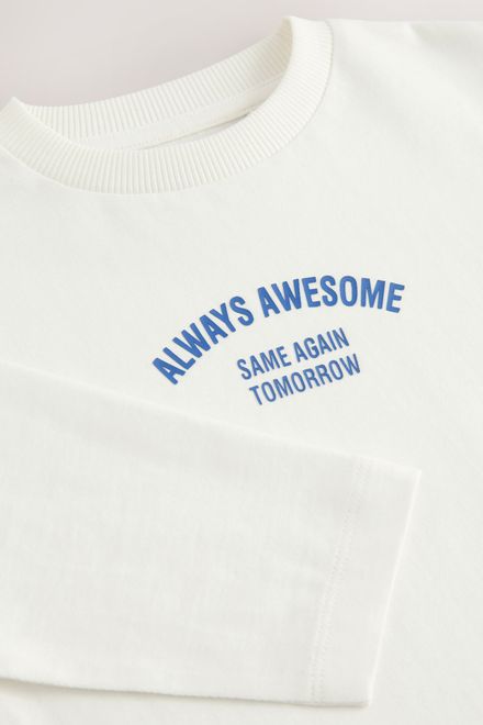 Next / Лонгслив с принтом для мальчика - фото 4