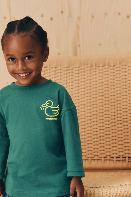 Next / Лонгслив с принтом для мальчика