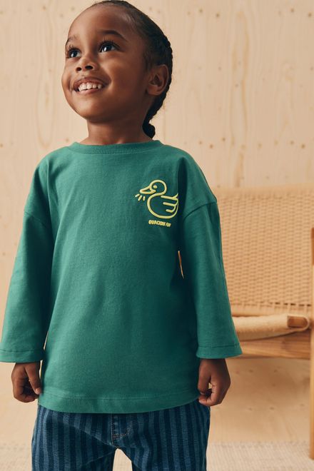 Next / Лонгслив с принтом для мальчика - фото 2