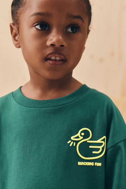 Next / Лонгслив с принтом для мальчика - фото 4