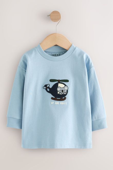 Next / Лонгслив с принтом, 3 шт. для мальчика - фото 2