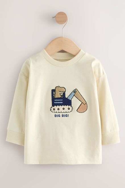 Next / Лонгслив с принтом, 3 шт. для мальчика - фото 4