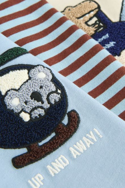 Next / Лонгслив с принтом, 3 шт. для мальчика - фото 6