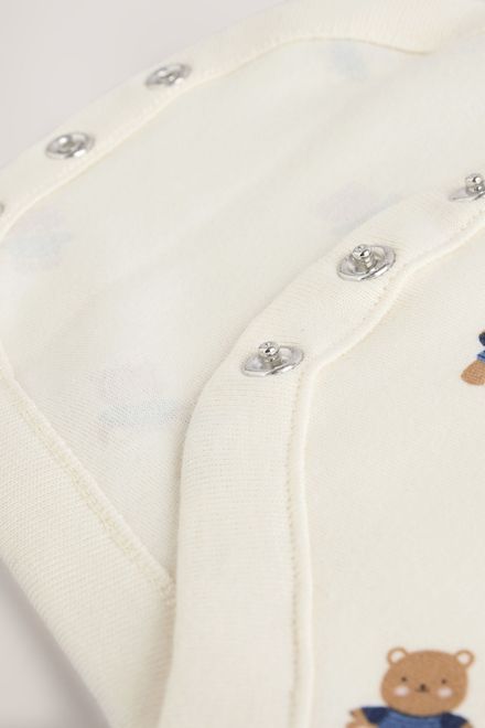 Next / Комплект боди и полукомбинезон вельветовый для мальчика - фото 7