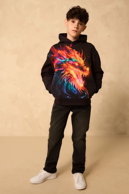 Next / Худи с принтом для мальчика - фото 2