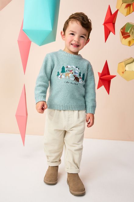 Next / Джемпер новогодний для мальчика - фото 2