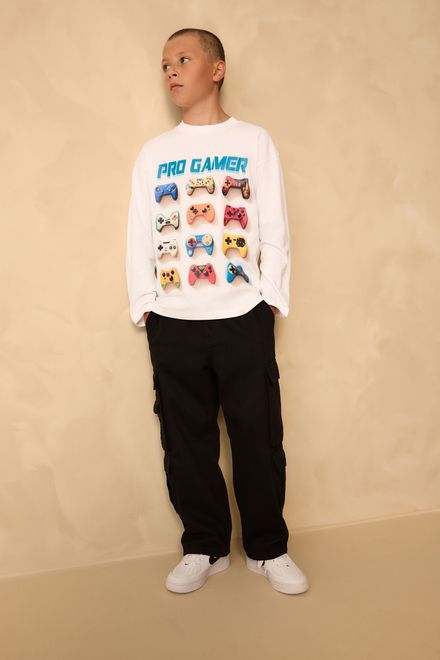 Next / Лонгслив с принтом для мальчика - фото 3