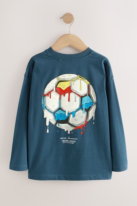 Next / Лонгслив с принтом для мальчика - фото 2