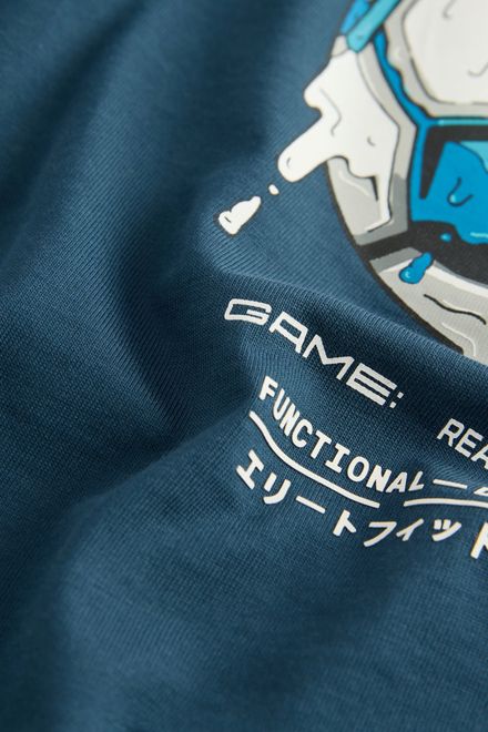 Next / Лонгслив с принтом для мальчика - фото 3