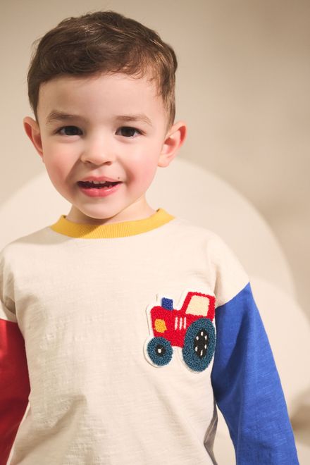 Next / Лонгслив с аппликацией для мальчика - фото 4