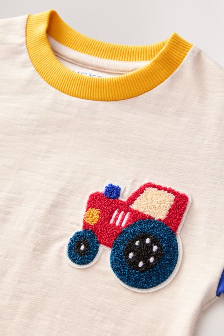 Next / Лонгслив с аппликацией для мальчика - фото 7