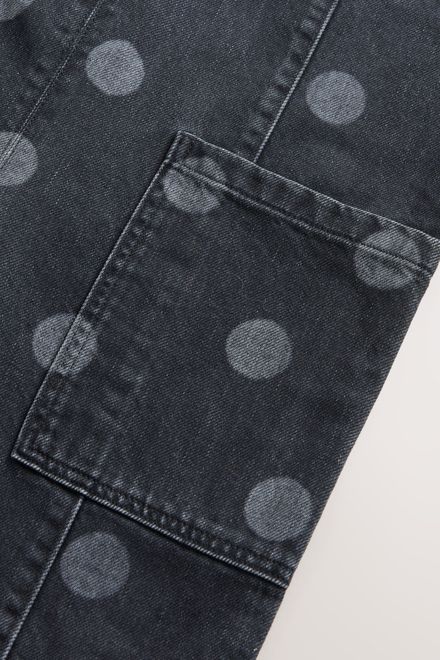 Next / Полукомбинезон джинсовый для девочки - фото 7