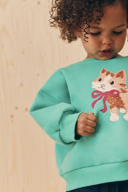 Next / Свитшот с принтом для девочки