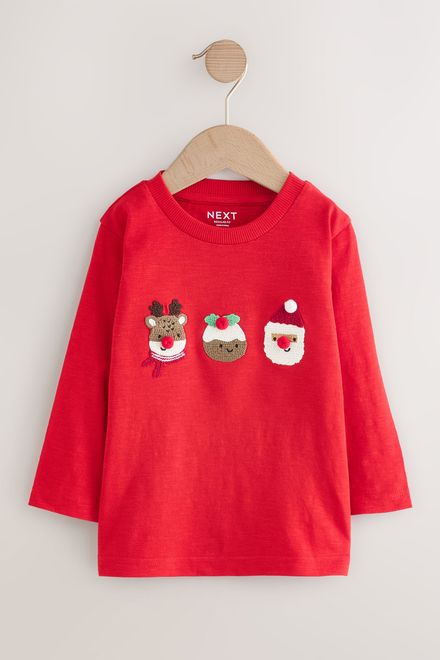 Next / Лонгслив новогодний для мальчика