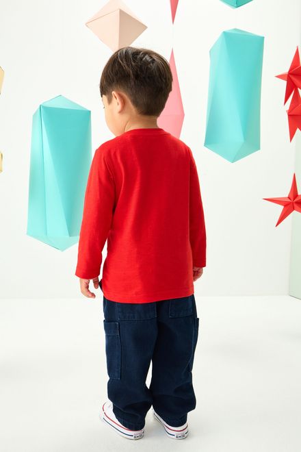 Next / Лонгслив новогодний для мальчика - фото 3