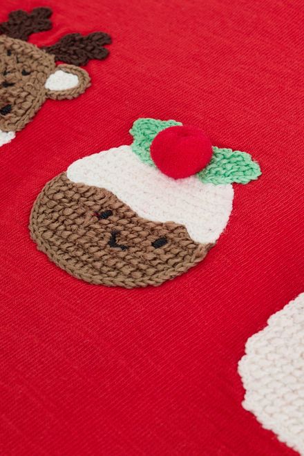 Next / Лонгслив новогодний для мальчика - фото 9