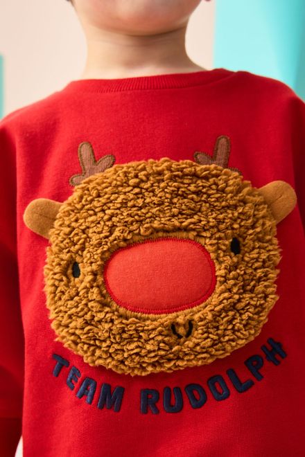 Next / Комплект свитшот и легинсы новогодний для мальчика - фото 3