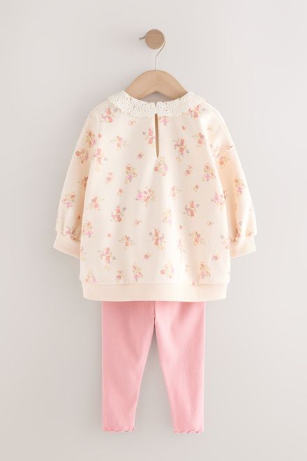 Next / Комплект свитшот и легинсы для девочки - фото 2