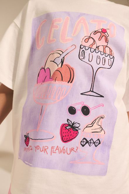 Next / Футболка с принтом для девочки - фото 4