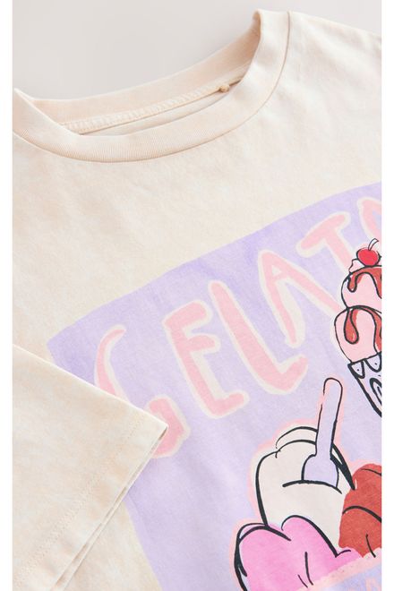 Next / Футболка с принтом для девочки - фото 7