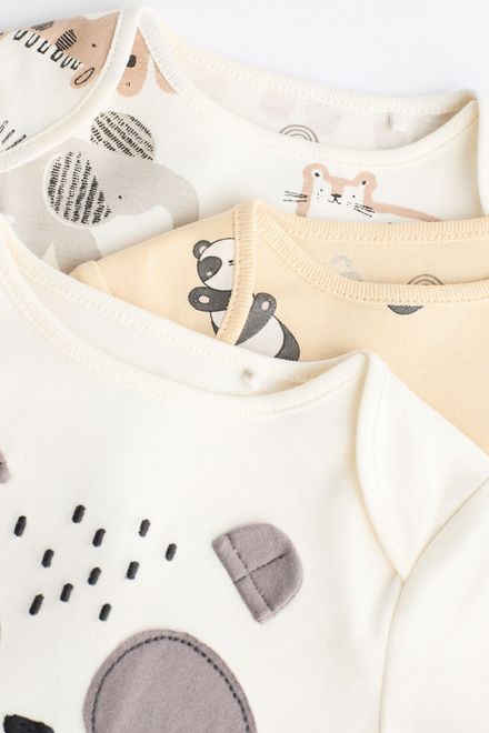 Next / Боди, 3 шт. унисекс - фото 4