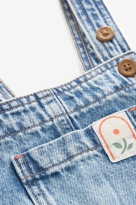 Next / Полукомбинезон джинсовый для девочки