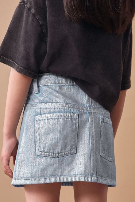 Next / Юбка джинсовая для девочки - фото 3