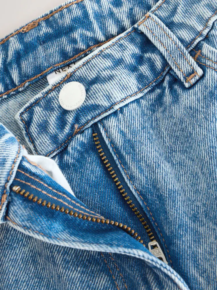 Next / Джинсы со стразами для девочки - фото 3