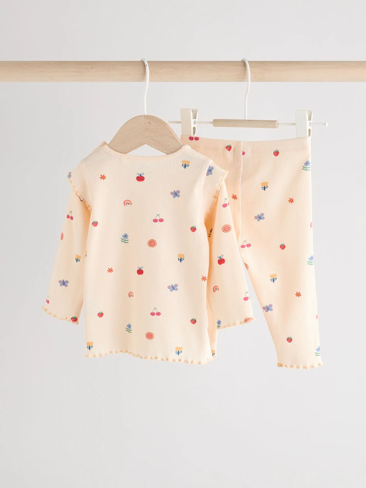 Next / Комплект лонгслив и легинсы для девочки - фото 4