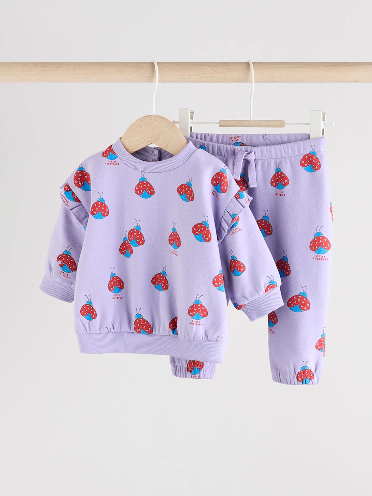 Next / Комплект свитшот и брюки для девочки