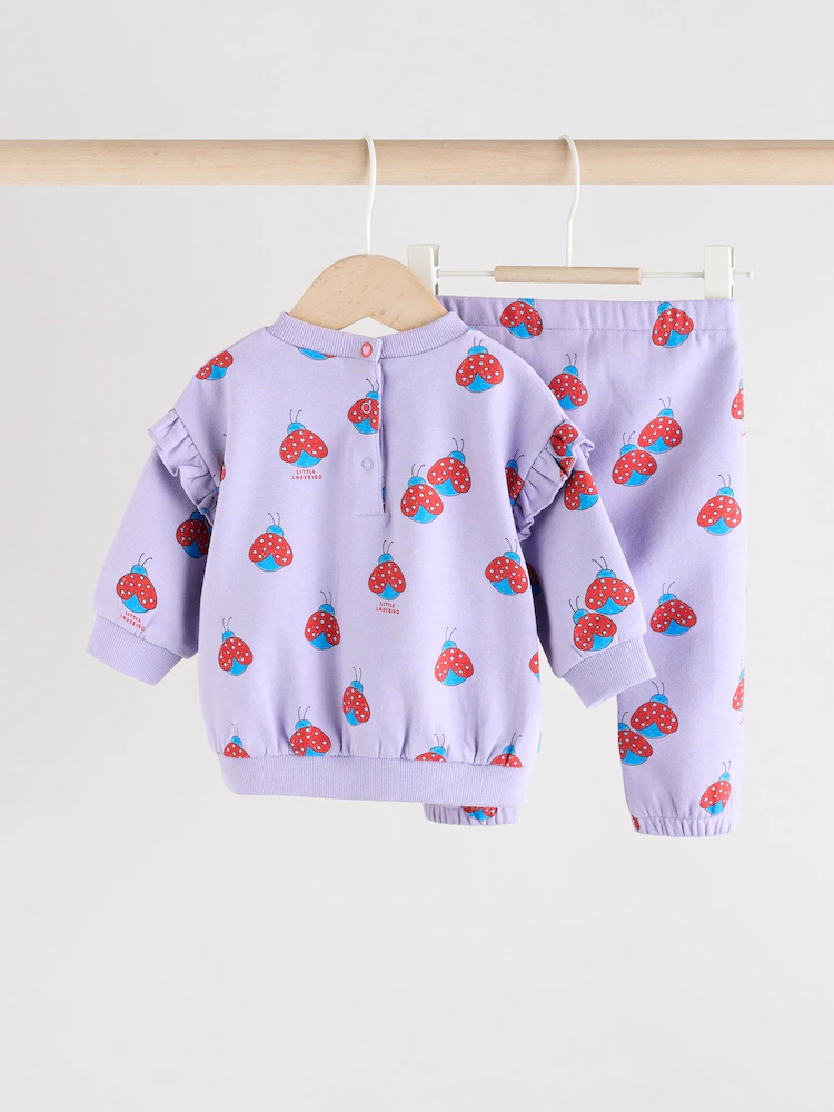 Next / Комплект свитшот и брюки для девочки - фото 4